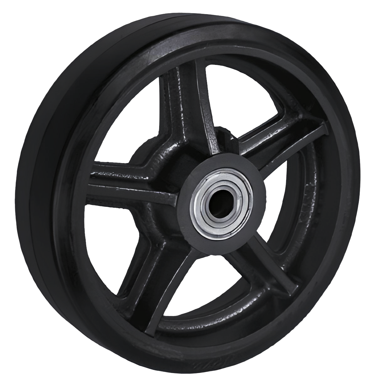 Roda de Ferro Revestida com Borracha 400×125 RB-165 S